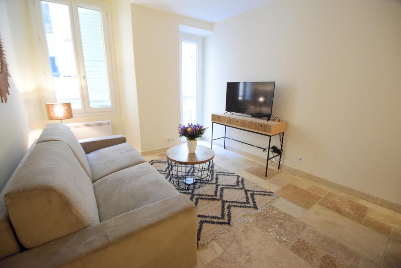 Nice Renting - Pairoliere - Spacious Flat - Old Nice - Massena - Terrace Exterior foto